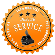 Bester Service Siegel